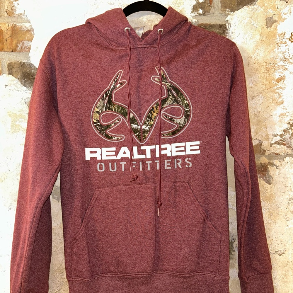 Jerzees Realtree Outfitters Maroon Hoodie